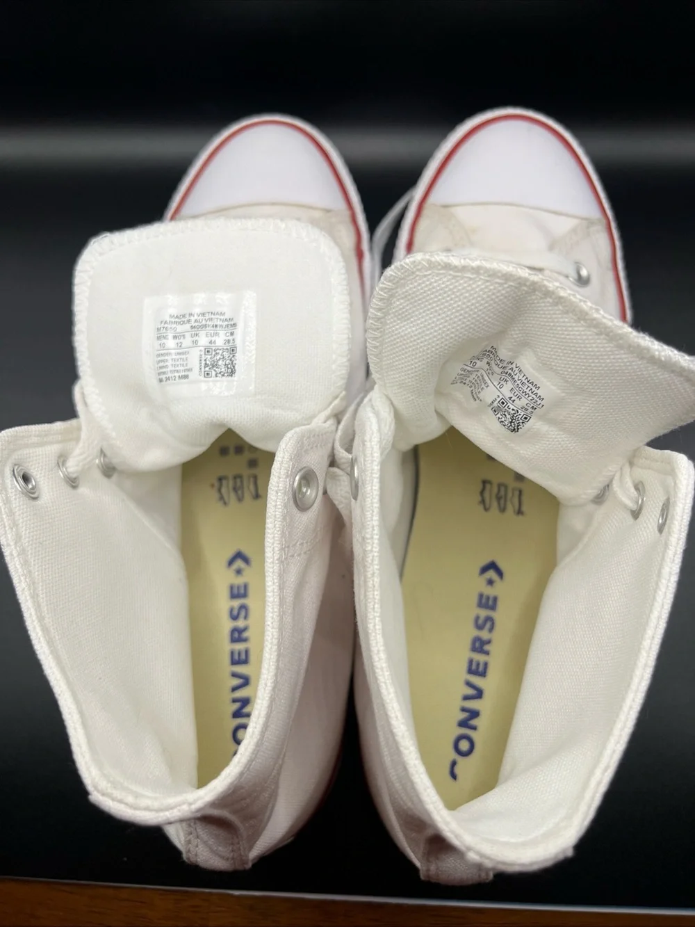Converse Chuck Taylor All Star High Top Sneakers Size 10 - Picture 13 of 13